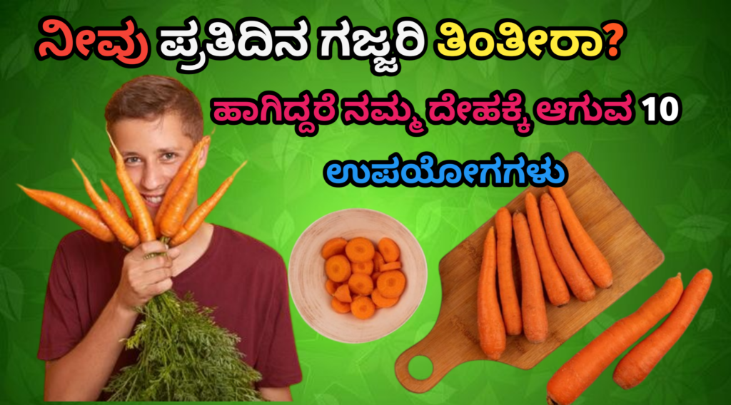 ಪ್ರತಿ ದಿನ ಗಜ್ಜರಿ ತಿನ್ನುವುದರಿಂದ ಆಗುವ 10 ಅದ್ಭುತ ಆರೋಗ್ಯ ಲಾಭಗಳು